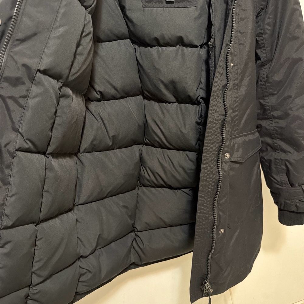 Black Women's Insulated Ski & Snow Jacket - Water-Resistant Winter Parka - Picture 4 of 8